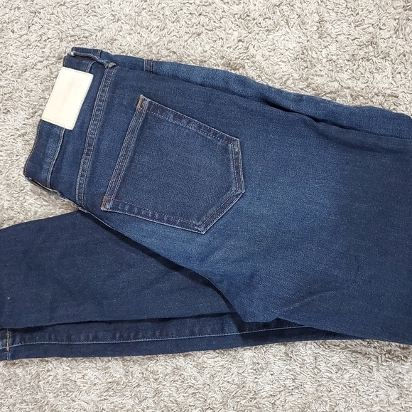 Everlane Dark Wash High Rise Skinny Jeans - Picture 8 of 9